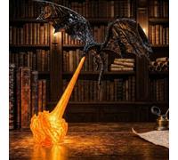 3D Printed Fire Breathing Dragon,Dragon Breathing Fire Book Nook，B(S)