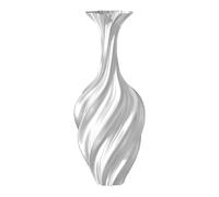 3D Printed Flower Vase - Contemporary Decorative Plant Container | Lightweight, Sturdy Design with Stylish Finish for Living Room, Bedroom, Dining, Study, Wedding, Farmhouse and Housewarming Gift