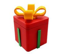 3D Printed Joke Boxes Christmas Decorations - Joke Christmas Box | Adorable Home Ornament for Shelf, Mantel, Vanity, Bedroom, Office, Kitchen, Living Room, Entryway, Porch, Bar, Party, Apartment