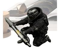 3D Printed Pencil Holder Hero Inspired Desk Organizer Pen Cup Office Stationery Storage Creative Room Decor for Home Study Bedroom Living School Classroom Library Dorm Desktop Accessory Functional Fig