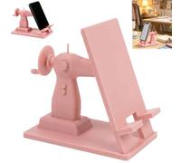 3D Printed Sewing Machine Phone Holder,Sewing Machine Phone Stand (Pink)