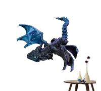 3D Printed Simulation Flying Dragon Ornaments - Dragon Toys | Home Desktop Display Decor, Movable Joints Desk Fidget Toys For Children, Adults, Collectors