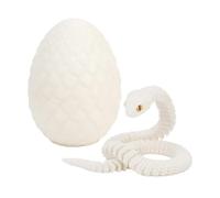 3D Printed Snake Egg | Fidget Articulated 3D Printed Animal Toy,Articulated Toy Flexible Snake Egg Toys for Birthday Christmas Holiday