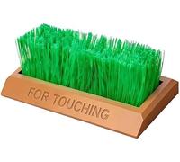 3D Printed Touch Grass, Realistic Artificial Grass Ornament for Indoor Home and Office Decor with Stress Relief Tactile Feature for Desk Shelf Windowsill