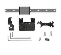 3D Printer Accessories， Kit de guía de riel lineal X-axis MGN12C con soporte de montaje de placa fija, Kit Sprite Pro for Ender-3/3 Pro /3 V2