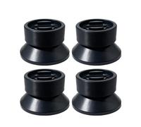 3D Printer Anti Vibration Feet, Compatible con Bambu Lab, A1 Mini impresora 3D, almohadilla de pies antivibración mejorada, pie de goma(For P1 X1,4pcs)