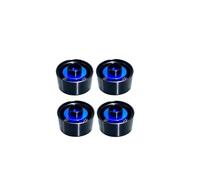 3D Printer Anti Vibration Feet, Compatible con Bambu Lab, almohadilla de pie antivibración de cuatro resortes for P1P/P1S/X1/X1C (actualización)(Blue x 4)