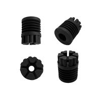 3D Printer Anti Vibration Feet, Pies antivibración, compatibles con Bambu X1/X1C P1P/P1S, almohadilla de pie de goma antideslizante, antigolpes, a prueba de polvo, impresora 3D(4PCS)