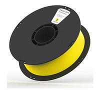 3D Printer Filament 1.75mm, Flexible TPU K7 Soft Rubber Elastomer Wear-Resistant Material, Hardness 95A, 1kg-White(Yellow)