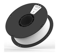 3D Printer Filament 1.75mm, Flexible TPU K7 Soft Rubber Elastomer Wear-Resistant Material, Hardness 95A, 1kg-White(White)