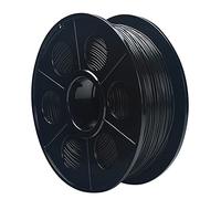 3D Printer Filament 1.75mm,PCL Printing Filament,Low Temperature Material,for 3D Pen,1kg Spool,340 Meters-red_1.75mm(Black)
