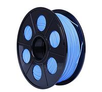 3D Printer Filament 1.75mm,PCL Printing Filament,Low Temperature Material,for 3D Pen,1kg Spool,340 Meters-red_1.75mm(Light Blue)