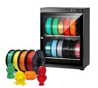 3D Printer Filament Dryer, Secador Para Filamento De Impresora 3D, Armario De Almacenamiento Con Deshumidificador Industrial Sellado, Contiene 10-12/15-21 Rollos Nylon/PLA/ABS/TPU(70L)