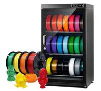3D Printer Filament Dryer, Secador Para Filamento De Impresora 3D, Armario De Almacenamiento Con Deshumidificador Industrial Sellado, Contiene 10-12/15-21 Rollos Nylon/PLA/ABS/TPU(115L)