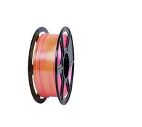 3D Printer Filament, Filamento de Impresora 3D PLA de Doble Color de 1,75 mm,for 3D Printers(Fusion-Yellow-Pink)