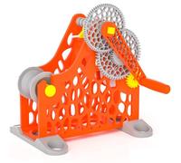 3D Printer Filament Retractor,Manual Spool Winder,Without Tangling,Smooth Rotation,Removable Modular Design,for 3D Printing Enthusiasts,Textile Artists(Orange)