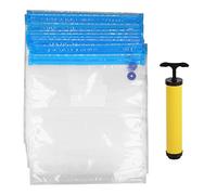 3D Printer Filament Vacuum Storage Bags 10Pcs Set | Hand Pump & Sealing Clip | Guard Against Dampness/Oxidation/Clogging | Compatible with 1.75mm & 2.85mm Filament