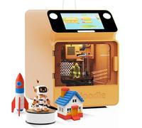 3D Printer for Kids, Safe for Children, Impresora 3D, STEM Learning Mate, Wi-FI & App Control, Compatible con PLA Filament, Weekly Update Toy Library, Touch Screen, Easy Setting