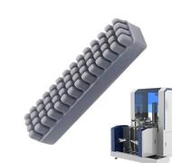 3D Printer Nozzle Cleaner, Cleaning Brush Scrubber Nozzle Brush for Precise Removal, Silicone Hotbed Mounted Wiper with Heat-Resistant Bristles, for 3D Printer Parts and Accessories Cleaning