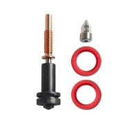 3D Printer Nozzles, Kit de boquilla de alto flujo mejorado, Compatible con piezas de impresora 3D REVO Hotend 0,4/0,6mm acero endurecido cobre titanio TC4,replacement parts(0.4mm)