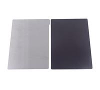 3D Printer Spring Steel Plate with Adhesive Backing | 225x128mm High Temp 260°C Flexible Build Platform | Compatible for Saturn2 / SLA/DLP Printers | Easy Part Removal with