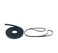 3d printer timing belt, Correa síncrona del eje XYZ, Compatible con impresora 3D Bambu Lab P1P P1S X1 X1C(X or Y and Z axis,Black)