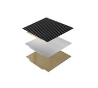 3D printers accessory, Cama magnética Pei 300x300, placa de construcción, cama térmica de hoja de acero con resorte for mascotas de doble cara, Compatible con KINGROON KP5L,for parts(PET no base)