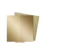 3D printers accessory, Placa de construcción magnética de acero con resorte liso texturizado de doble cara PEI 120/250/300/355 mm,for parts(No magnetic base,300x300mm)