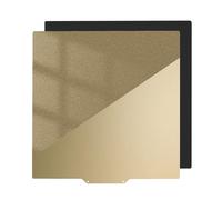 3D printers accessory, Placa de construcción magnética de hoja de acero con resorte, texturizada/lisa, de doble cara PEI, 120/250/300/355mm,for parts(No magnetic base,120x120mm)