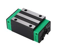 3D Printing Linear Motion Rail Bearing Block, Linear Guide Slide Block with Steel Wire Retainer, Low Friction Burr Free Bearing Steel Slider for CNC Robot Automation Equipment