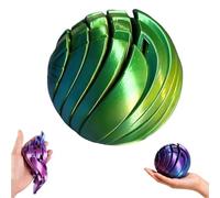 3D Printing-Slime Ball Fidget Toy,Liquid Flow Sensation Stress Relaxation Sphere,Adults Twistable Desk Toy for Relaxation,Flow Solid Toys for Office Home and Travel