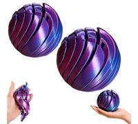 3D Printing-Slime Ball Fidget Toy,Liquid Flow Sensation Stress Relaxation Sphere,Adults Twistable Desk Toy for Relaxation,Flow Solid Toys for Office Home and Travel