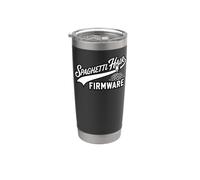 3D Printing Spaghetti Hair Firmware Failed Print Humor Vaso térmico de acero inoxidable de doble pared