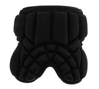 3D Protection Hip EVA - Almohadilla protectora corta para esquí, patinaje, snowboard, talla M, color negro