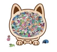 3D Puff Sticker - Juego educativo con 115 piezas en Morandi,Puzzle de madera - Adecuado para Navidad, niños, niños, niños, familia, amantes, mujeres, playa, coche y infancia