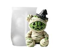 3D Pumpkin Mold, Cute Pumpkins Bear, 6.7x7x9.7 cm Device with Strong Frame, Reusable Gear with Easy Setup, Household Supply Accessory for Home Bakery Family Members DIY Enthusiasts Craft Lovers Usage