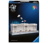 Ravensburger Puzzle 3D Iconics Buckingham Palace con luz