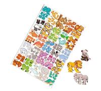 3D-Puzzle-Set,Interaktiver Eltern-Kind-Spaß - Miniatur-Tierwelt als Papier-Bastelset | Für, Mädchen, Schüler, Klassenzimmer, Kinderzimmer, Studium, Party