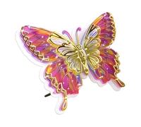 3D Puzzles | Acrylic Building Jigsaw Home Decor | Colorful Butterflies Jigsaw | For Family Free Time Home Office Party School Birthday Christmas, 29,9x25,7 Cm/11,77x10,12 Pulgadas