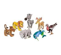 3D Puzzles de Animales - High-Performance para Niños, Compact, 7, Figuras Espuma Aprendizaje Divertido, en Aula Infantil Educacion | Multipurpose Outdoor Indoor Utility Portable