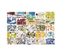 3D Puzzles - Jigsaw Puzzle | 3D Jigsaw, for Kids, No Glue Educational Interactive Miniature Animal Paper Puzzle, for Boys Girls Students Classroom School Bedroom Study Party