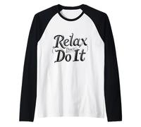 3D Relax Don't Do It Inspirado Retro 80's As Don't Do It Camiseta Manga Raglan