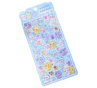 3D Relief Stickers Set - Cute Titmouse Animal Decals, Bubble Foam Sticker Pack | Colorful Cartoon Bird Decorative Scrapbook Craft Supply Set, Raised Bubble Foam Animal Sticker Collection Sheet Pack Wi
