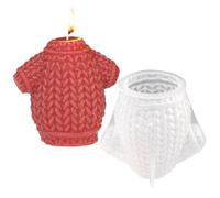 3D Resin Candle Mold - Durable Silicone Design, Nonstick Washable Craft Tool, Smooth Release Form | Festive Home Decor Crafting, Seasonal Present Preparation, Creative Studio Practice, Thoughtful Gift