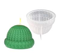 3D Resin Candle Mold - Durable Silicone Design, Nonstick Washable Craft Tool, Smooth Release Form | Festive Home Decor Crafting, Seasonal Present Preparation, Creative Studio Practice, Thoughtful Gift