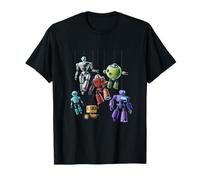 3D Robots Gráfico Me Gustan Los Robots Más Que La Gente Soy Un Robot Camiseta