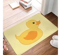 3D Rubber Duck Non-Slip Floor Mat Sand Scraping Carpet Rug for Kitchen Entrance Home Balcony Footpad Mats-60x90cm