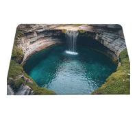 3D Rugs Optical Illusion - Home Decor, Trap Optical Illusion Bottomless Non-Slip Doormat | Indoor/Outdoor for Door Entrance Bathroom Stairs Playroom Living Room or Area Decoration (F,31.49*47.24in)