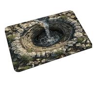 3D Rugs Optical Illusion - Stunning Geometric Floor Mat for Living Room, Bedroom, or Office - Soft Non-Slip Area Rug with Modern 3D Design - Adds a Unique Visual Effect to Your Home Décor (A,60X90CM)