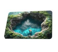 3D Rugs Optical Illusion - Stunning Geometric Floor Mat for Living Room, Bedroom, or Office - Soft Non-Slip Area Rug with Modern 3D Design - Adds a Unique Visual Effect to Your Home Décor (H,40X60CM)